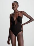 Black Swimsuit - Multi Ties  Women