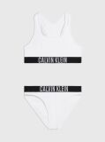 White Girls Bralette Bikini Set - Intense Power  Girls