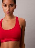 Κόκκινο Bralette Χωρίς Επένδυση - Icon Cotton Modal  Γυναίκα