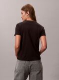 Μαύρο Κοντομάνικο T-Shirt  Γυναίκα