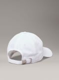 White Printed Baseball Cap  Men