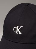 Black Twill Logo Cap  Women