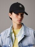 Black Twill Logo Cap  Women