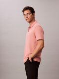 Pink Pima Cotton Polo Shirt  Men