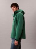 Green Technical Bonded Windbreaker  Men