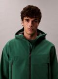 Green Technical Bonded Windbreaker  Men