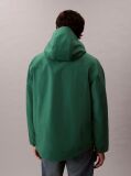 Green Technical Bonded Windbreaker  Men