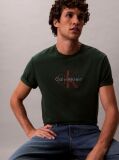Πράσινο T-Shirt Με Λογότυπο  Άνδρας