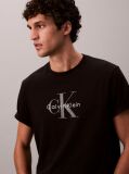 Μαύρο T-Shirt Με Λογότυπο  Άνδρας