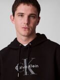 Μαύρο Hoodie Από Terry  Άνδρας