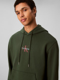 Πράσινο Άνετο Hoodie Με Μονόγραμμα  Άνδρας