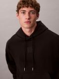 Μαύρο Hoodie Από Premium Terry Ύφασμα  Άνδρας