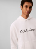 Λευκό Hoodie Με Λογότυπο  Άνδρας