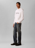 Λευκό Hoodie Με Λογότυπο  Άνδρας