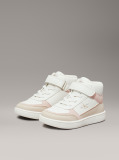 Multi Παιδικά Ψηλά Sneakers Με Κορδόνια Και Velcro  Κορίτσι
