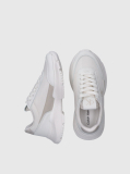 Λευκό Δετά Sneakers Με Χαμηλό Κόψιμο  Κορίτσι