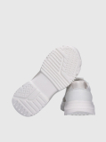 Λευκό Δετά Sneakers Με Χαμηλό Κόψιμο  Κορίτσι
