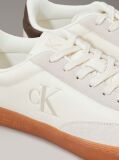 Λευκό Δερμάτινα Sneakers  Άνδρας