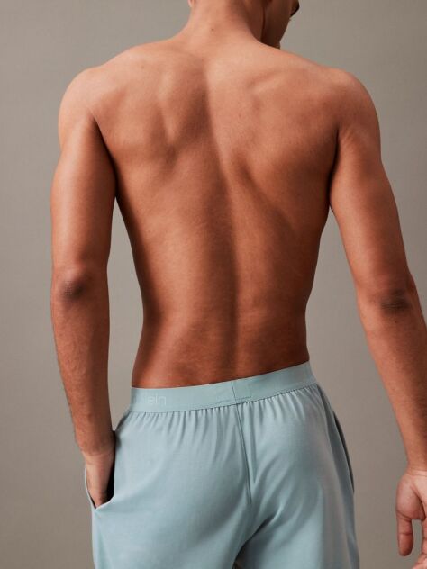 Blue Pyjama Shorts - CK Black  Men