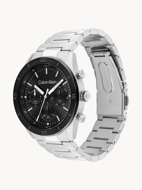 Black Stainless Steel Bracelet Watch  Men