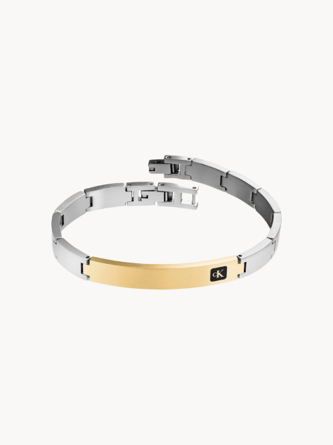Silver Architectural ID Bracelet  Men