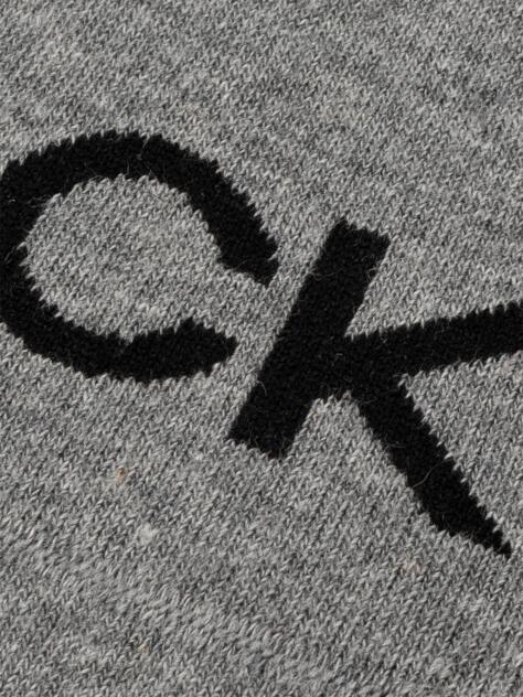 Grey 2 Pack Logo Invisible Socks  Men