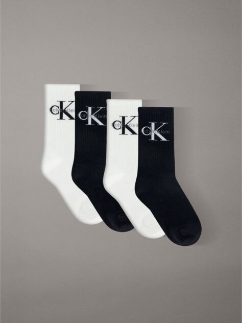 Multi 4 Pack Crew Socks  Women