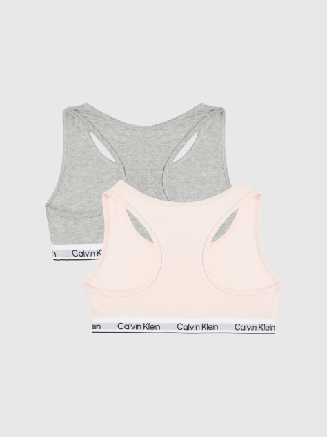 Multi Σετ 2 Μπουστάκια Για Κορίτσια - Icon Cotton Stretch  Κορίτσι