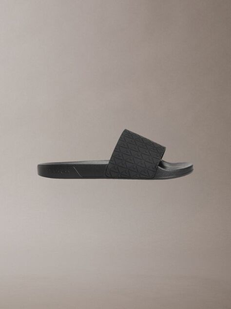 Black Nemo - Contoured Emblem Logo Sliders  Men