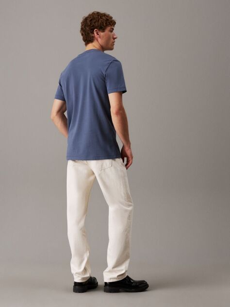Grey Heavy Jersey Monogram T-shirt  Men