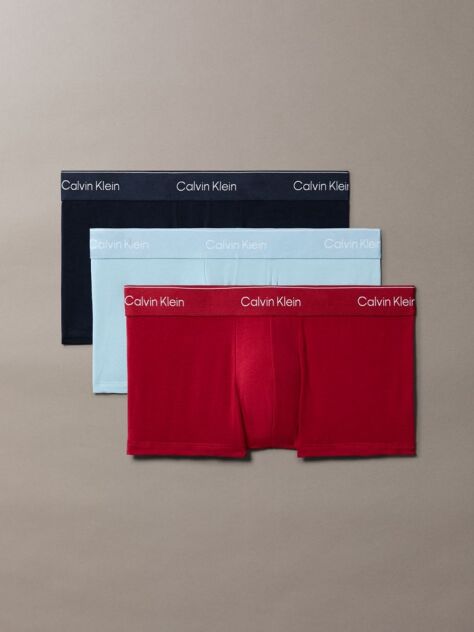 Multi Σετ 3 Χαμηλόμεσα Μπόξερ - Icon Cotton Stretch  Άνδρας