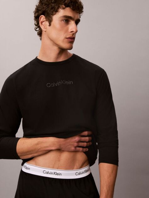 Black Pants Pyjama Set - Icon Cotton  Men