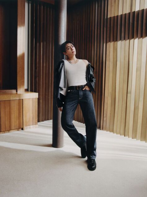 Denim 90s Τζιν Με Ίσια Γραμμή  Άνδρας