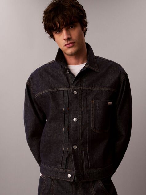 Denim Denim Τζάκετ Trucker με Πιέτες  Άνδρας