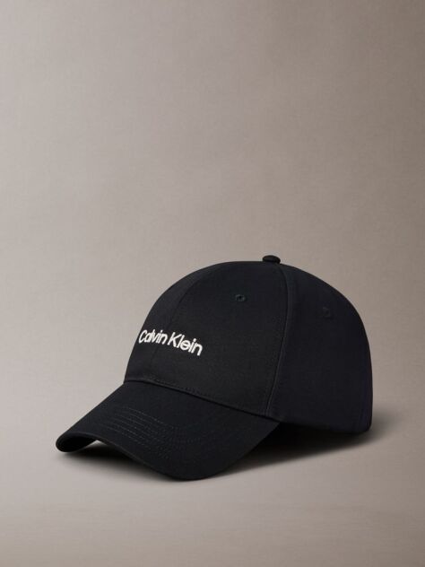 Black Embroidery Baseball Cap  Men