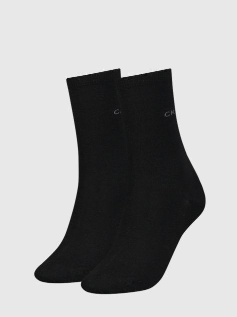 Black CK Women Sock 2P  Women