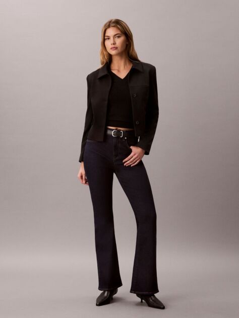 Denim High Rise Flared Jeans  Women