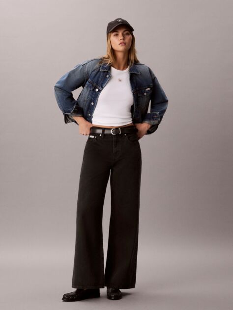 Black Black Wide Leg Jeans  Women