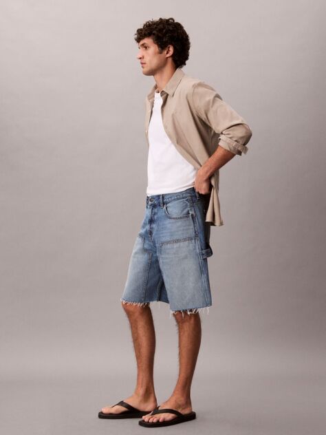 Denim 90s Denim Utility Shorts  Men