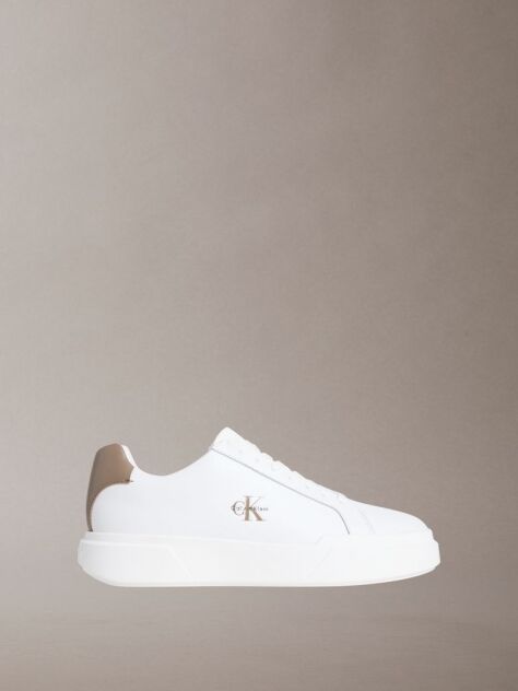 Λευκό Δερμάτινα Sneakers NYC   Άνδρας