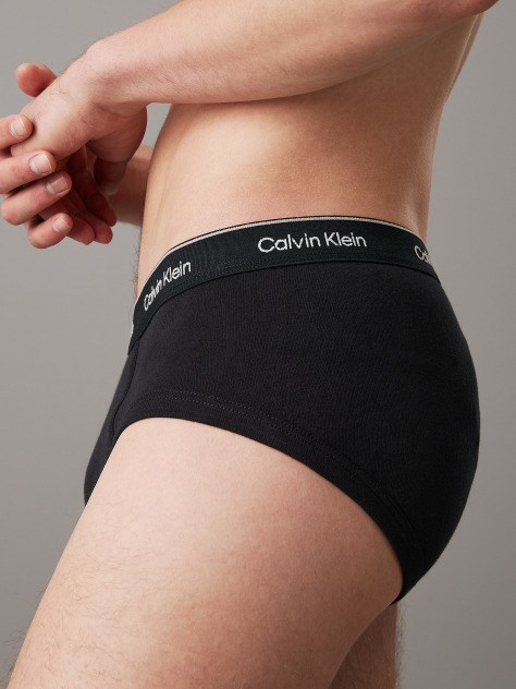 Black 3 Pack Briefs - Cotton Classics  Men