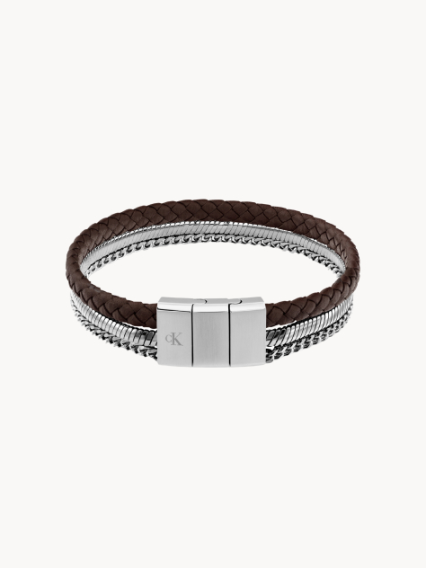 Brown CK Merge Bracelet  Men