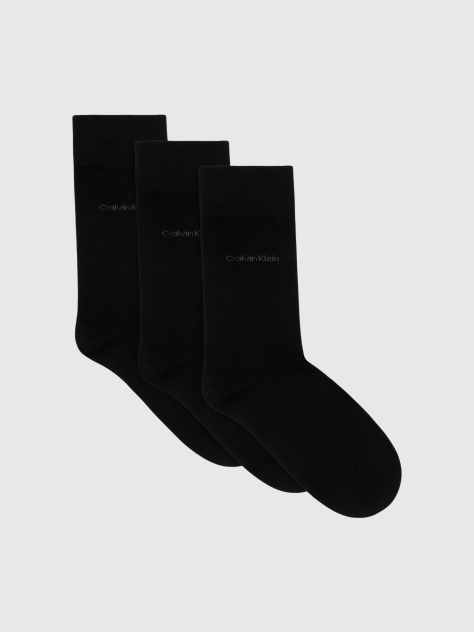 Black CK Men Sock 3P  Men