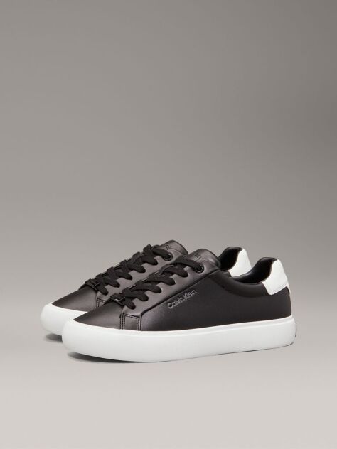 Black Lace-Up Trainers  Women