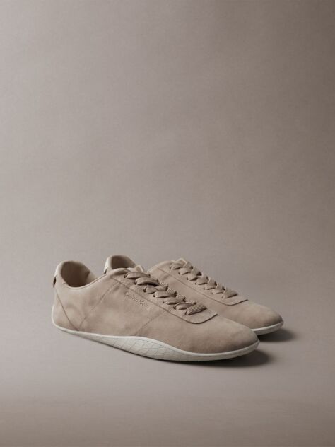 Μπεζ Καστόρινα Υβριδικά Ballet Sneakers  Γυναίκα