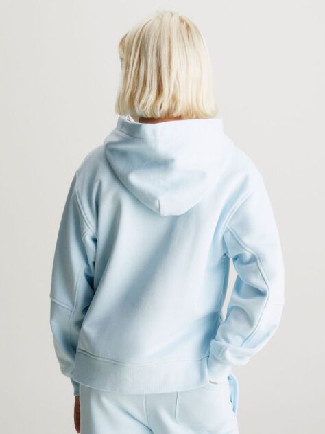 Μπλε Άνετο Hoodie Με Λογότυπο  Κορίτσι