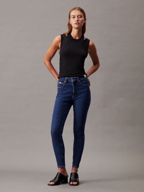 Denim High Rise Super Skinny Ankle Jeans  Women