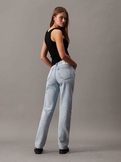 Denim Authentic Slim Straight Jeans  Women