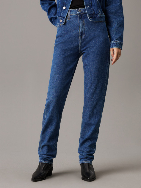 Denim Authentic Slim Straight Jeans  Women
