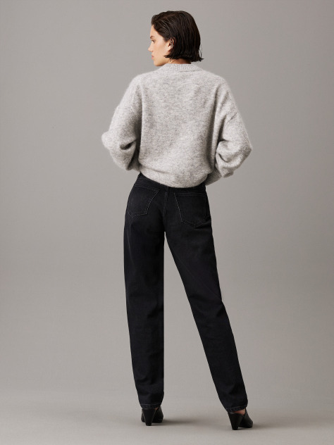 Black Mom Jeans  Women